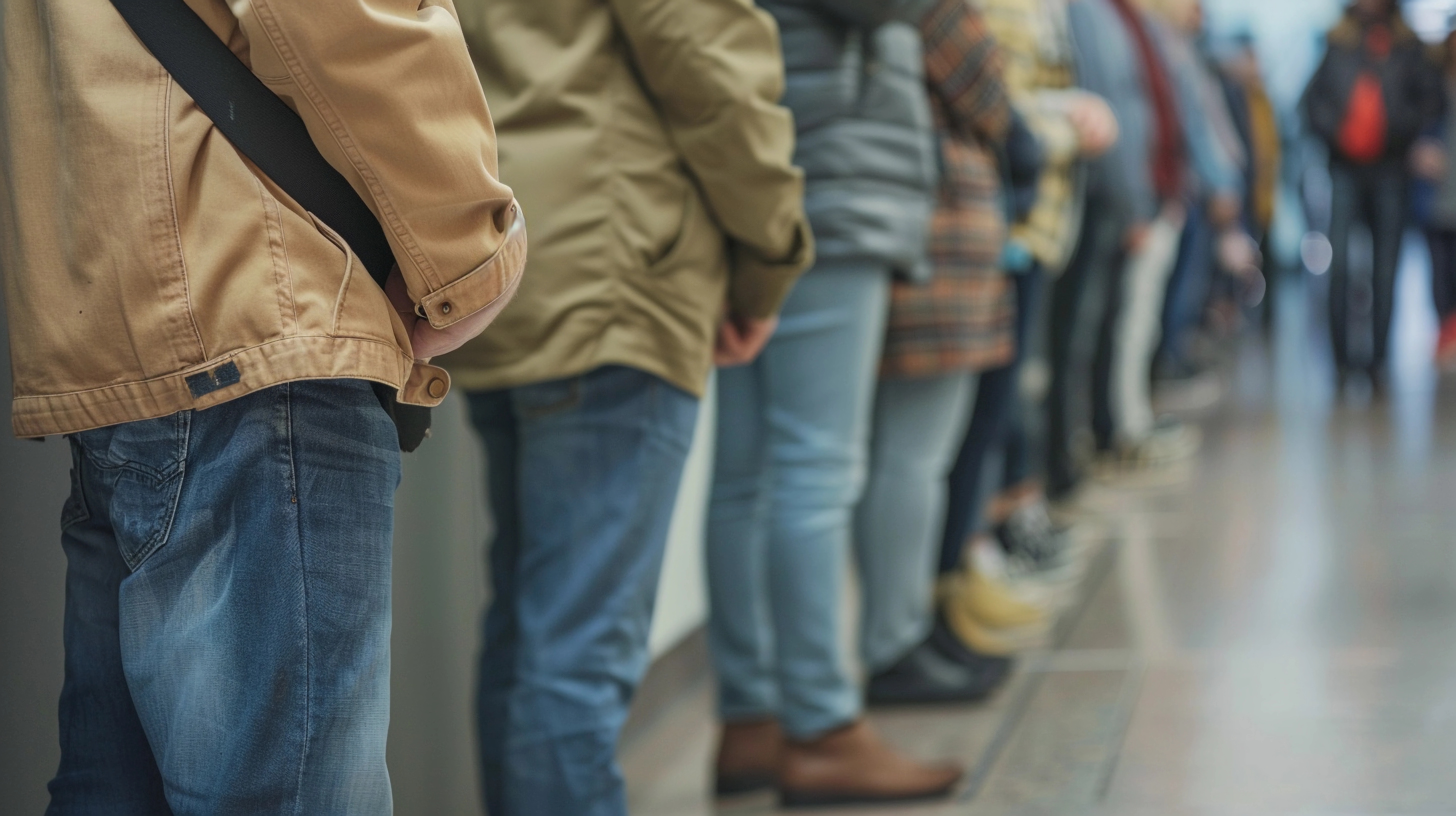 unemployment-line-people-waiting-line-job-fair-unemployment-office